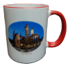 Tasse "Dom Naumburg Nacht" rot