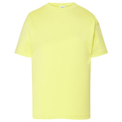 Muster für ein gelbes T-Shirt. Hier könnte Ihr Rabenmotiv aufgedruckt werden.