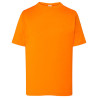 Muster für ein orange T-Shirt. Hier könnte Ihr Rabenmotiv aufgedruckt werden.