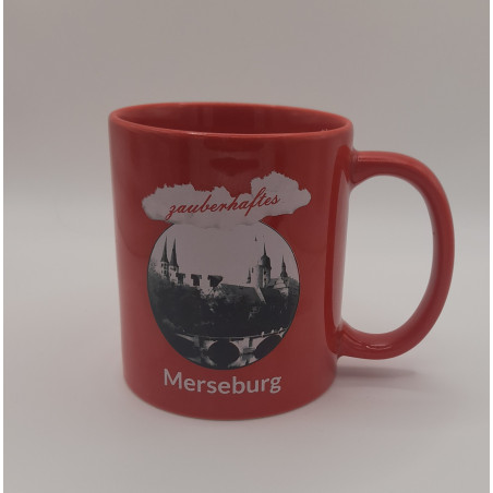 Tasse Merseburg rot