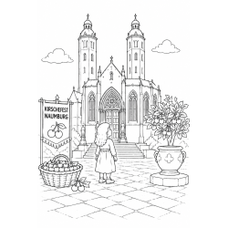 Utas Abenteuer auf dem Naumburger Kirschfest (Malbuch)