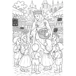 Utas Abenteuer auf dem Naumburger Kirschfest (Malbuch)